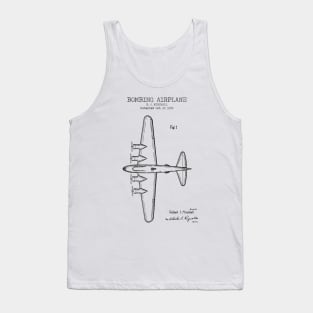 BOMBING AIRPLANE patent Tank Top